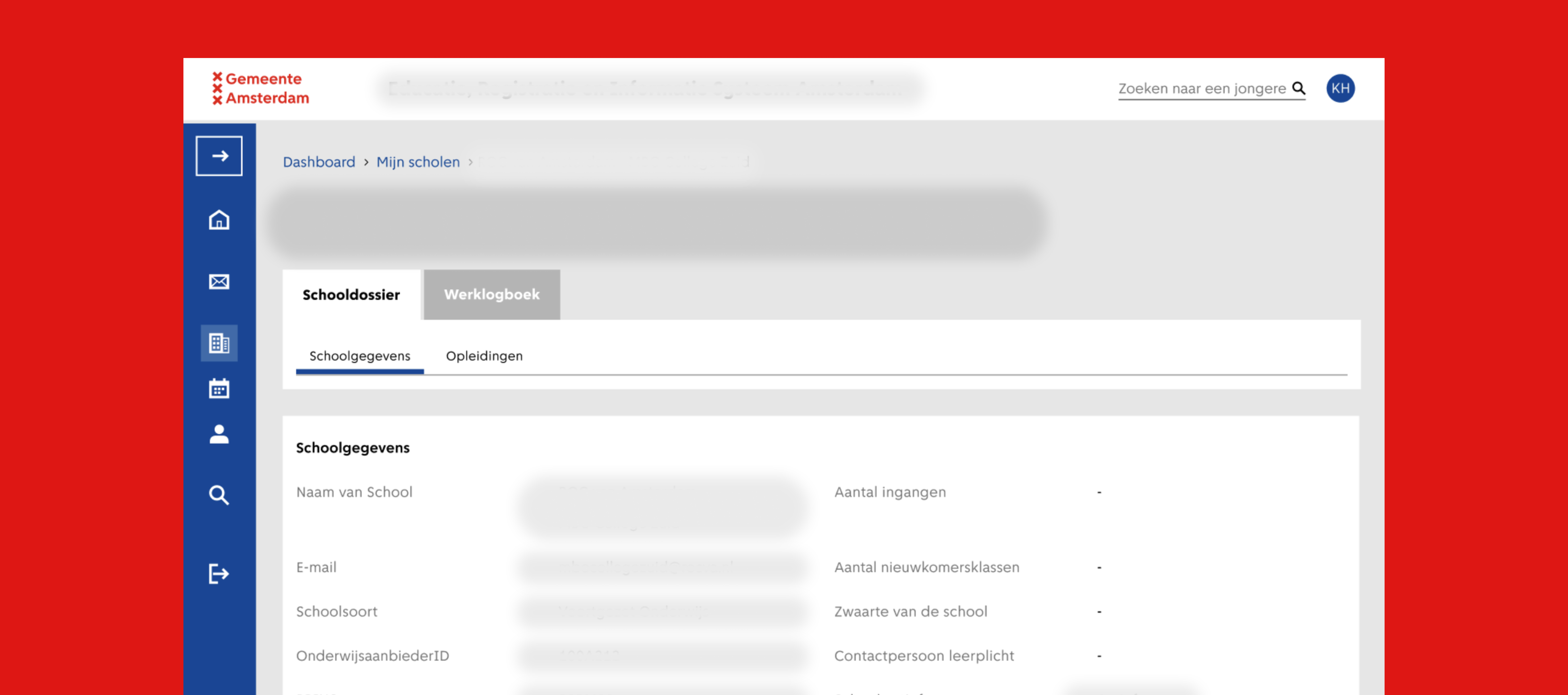 City of Amsterdam: Attendance Officers Portal